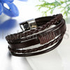Men/Women Braided Leather Bracelet Handmade
